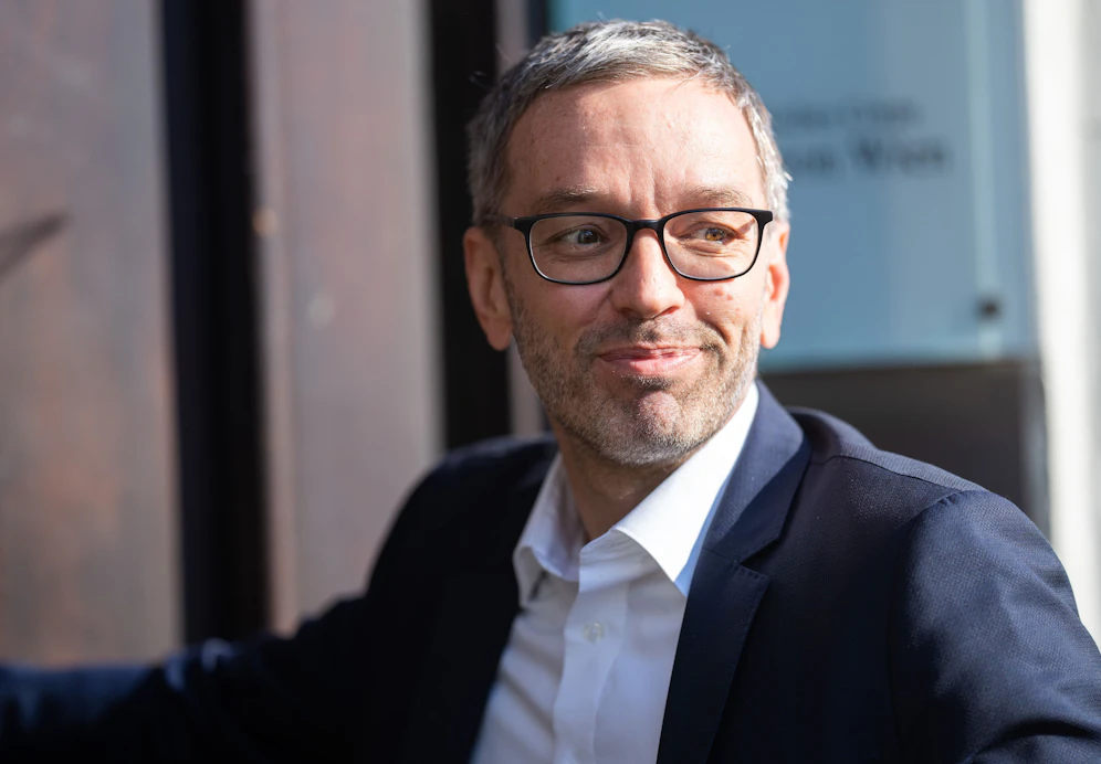 Herbert Kickl bei der FPÖ-Präsidiums-Sitzung am Montag, 7. Juni 2021 in Wien.