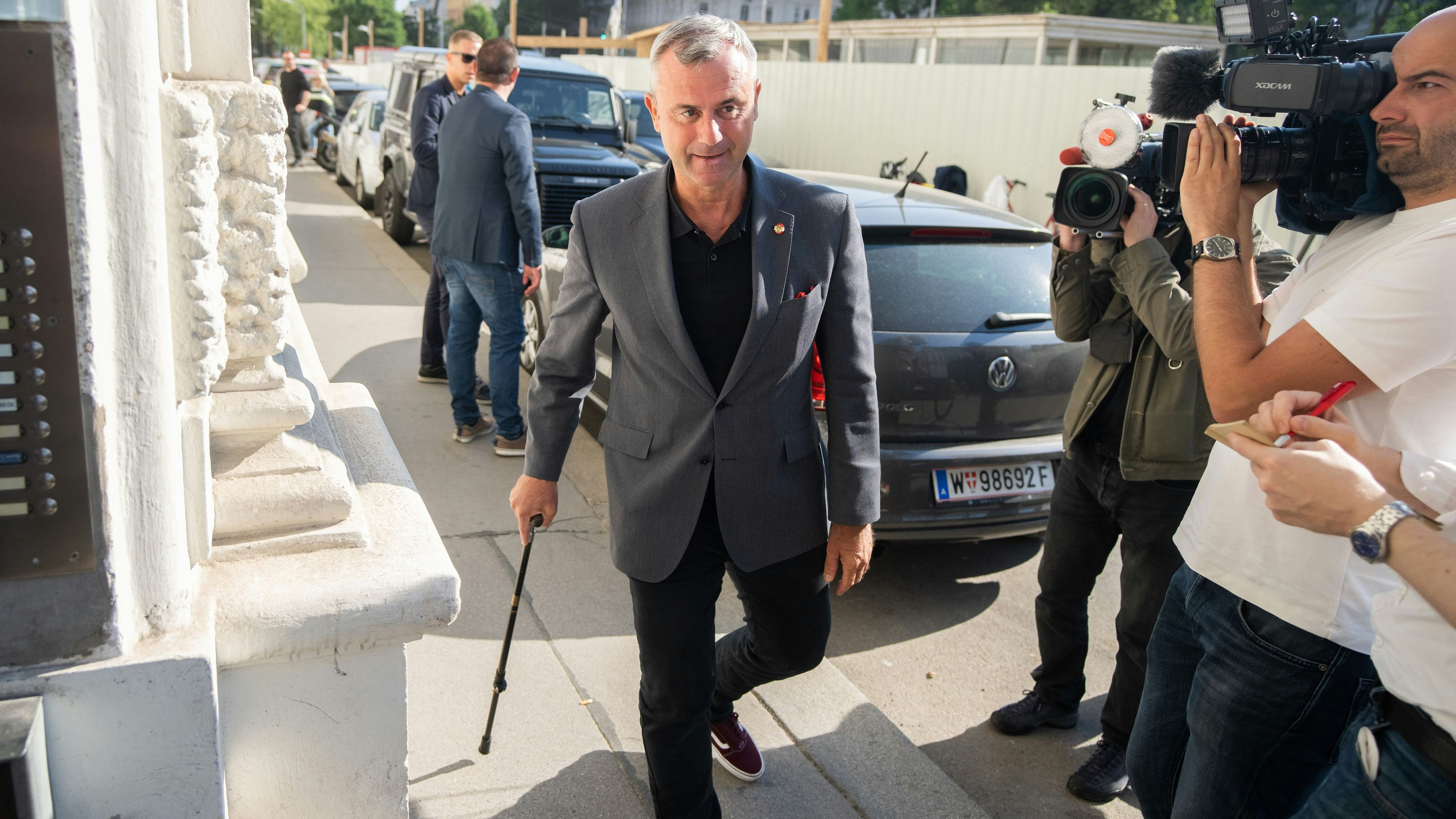 Norbert Hofer verließ die Sitzung vorzeitig.