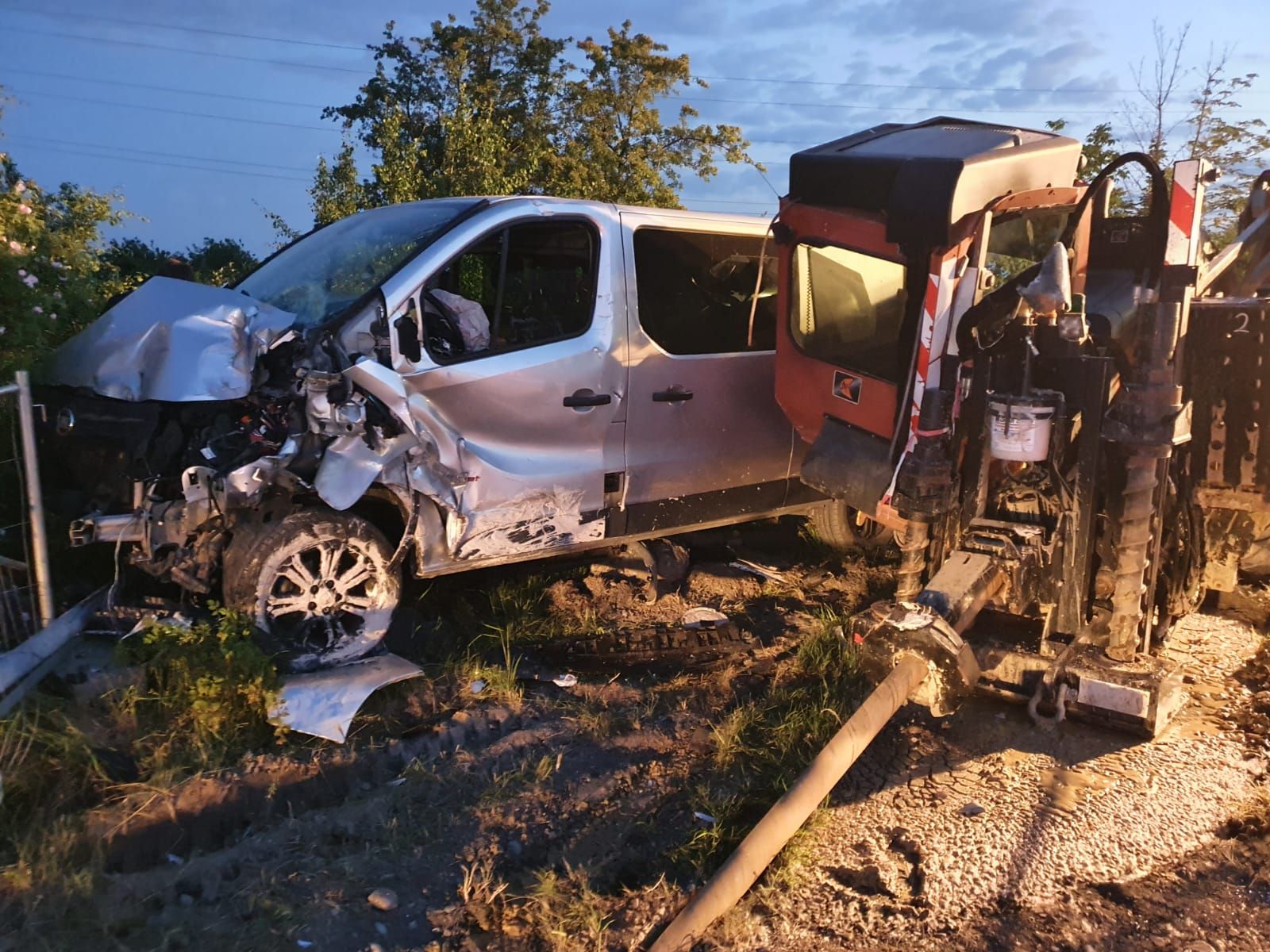 Verkehrsunfall in Gerasdorf