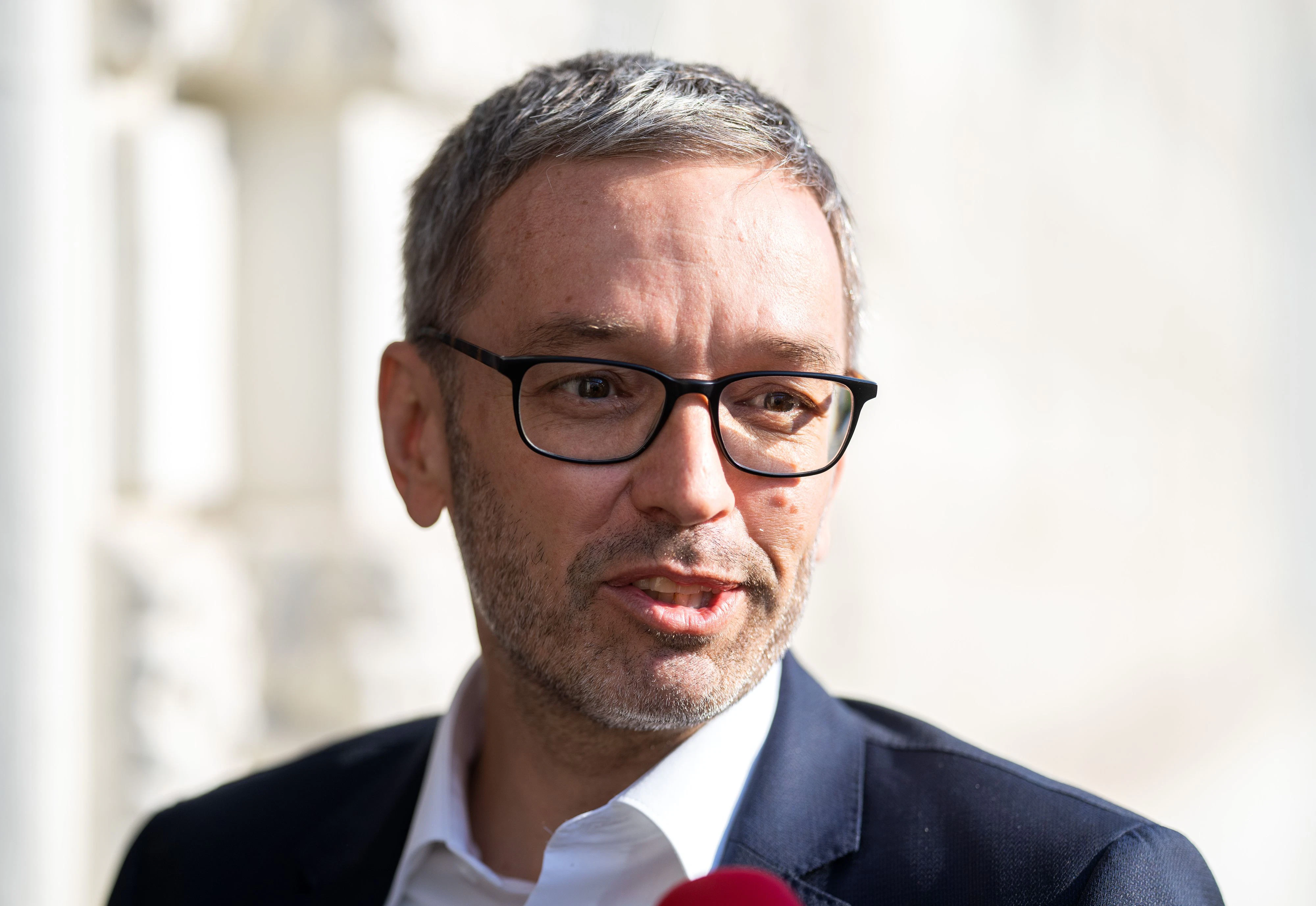 Abstimmung über Hofer-Nachfolger: Klubobmann Herbert Kickl am 7. Juni 2021 im Rahmen des FPÖ-Präsidiums in Wien.