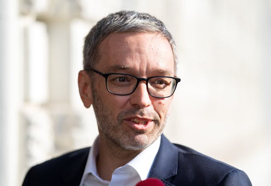 Abstimmung über Hofer-Nachfolger: Klubobmann Herbert Kickl am 7. Juni 2021 im Rahmen des FPÖ-Präsidiums in Wien.