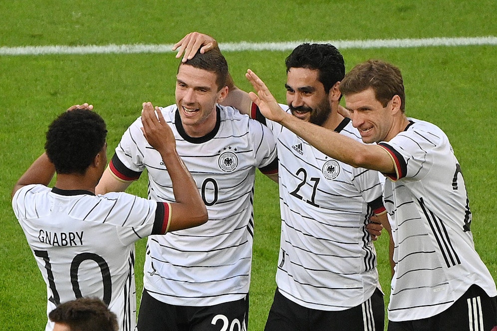 Deutschland jubelt gegen Lettland