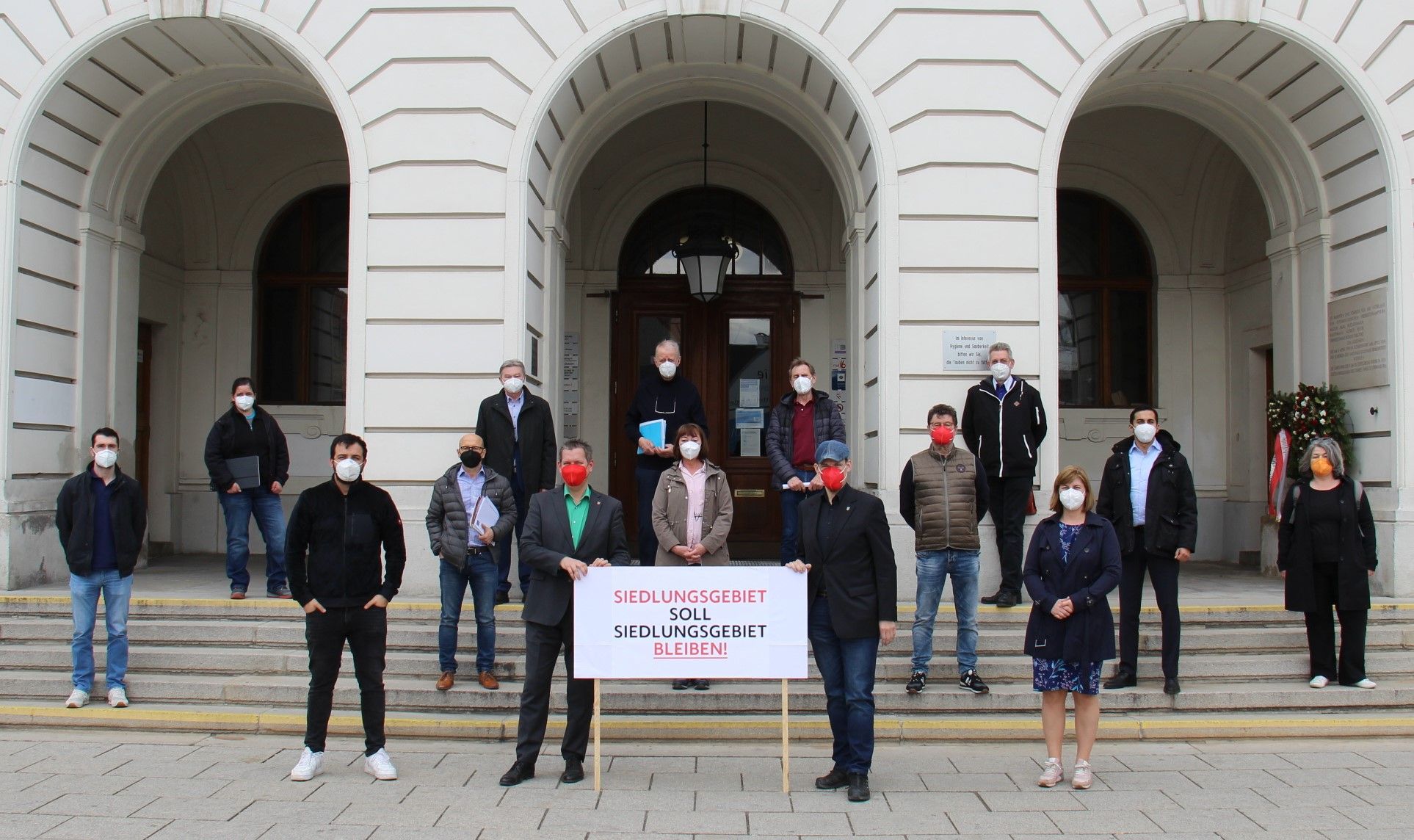 Resolution für Baustopp im Siedlungsgebiet beschlossen. 