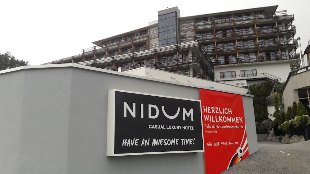 Hier logiert das ÖFB-Team in den kommenden Wochen.