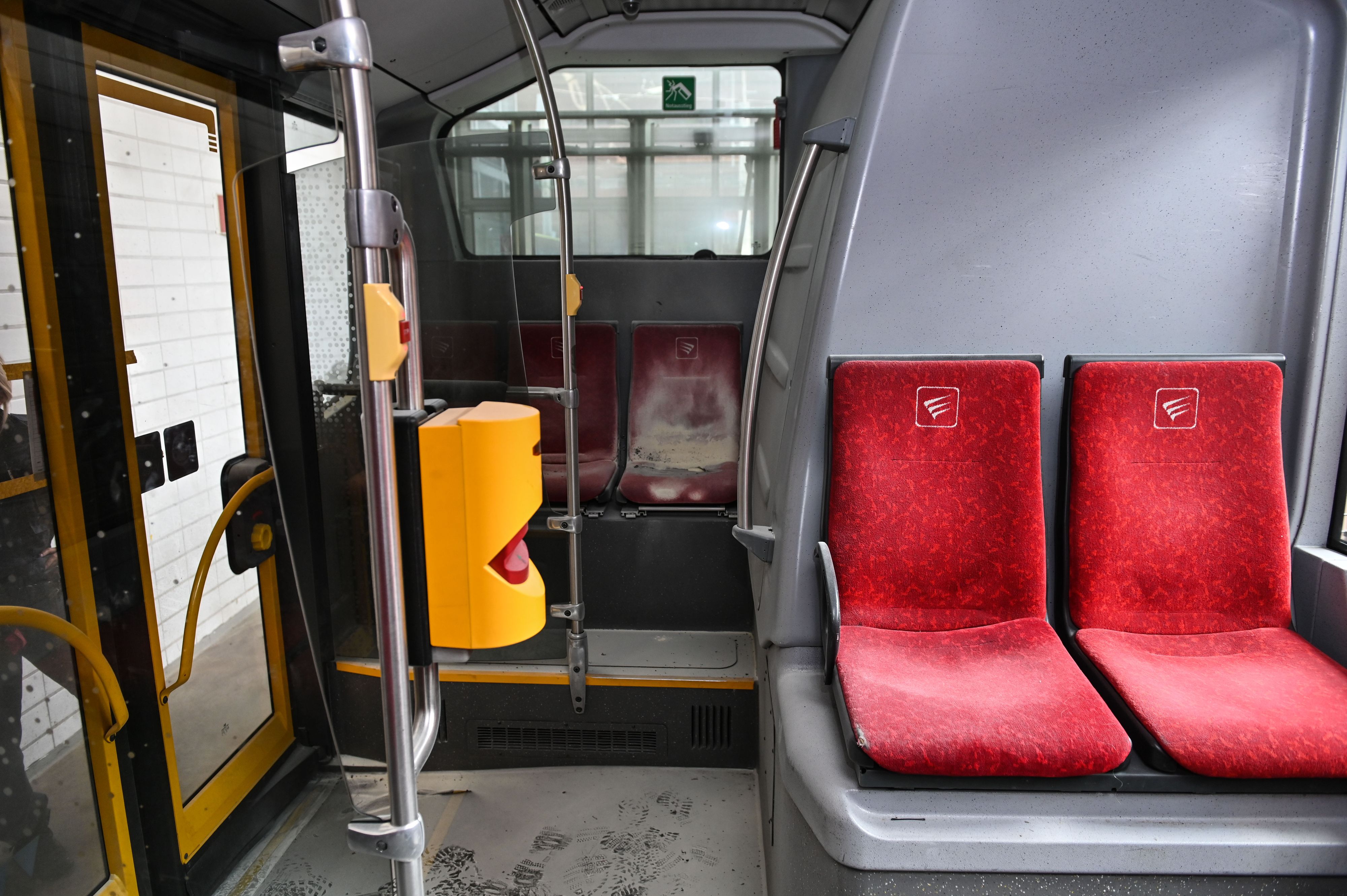 Brandstiftung in einem Bus in Innsbruck.