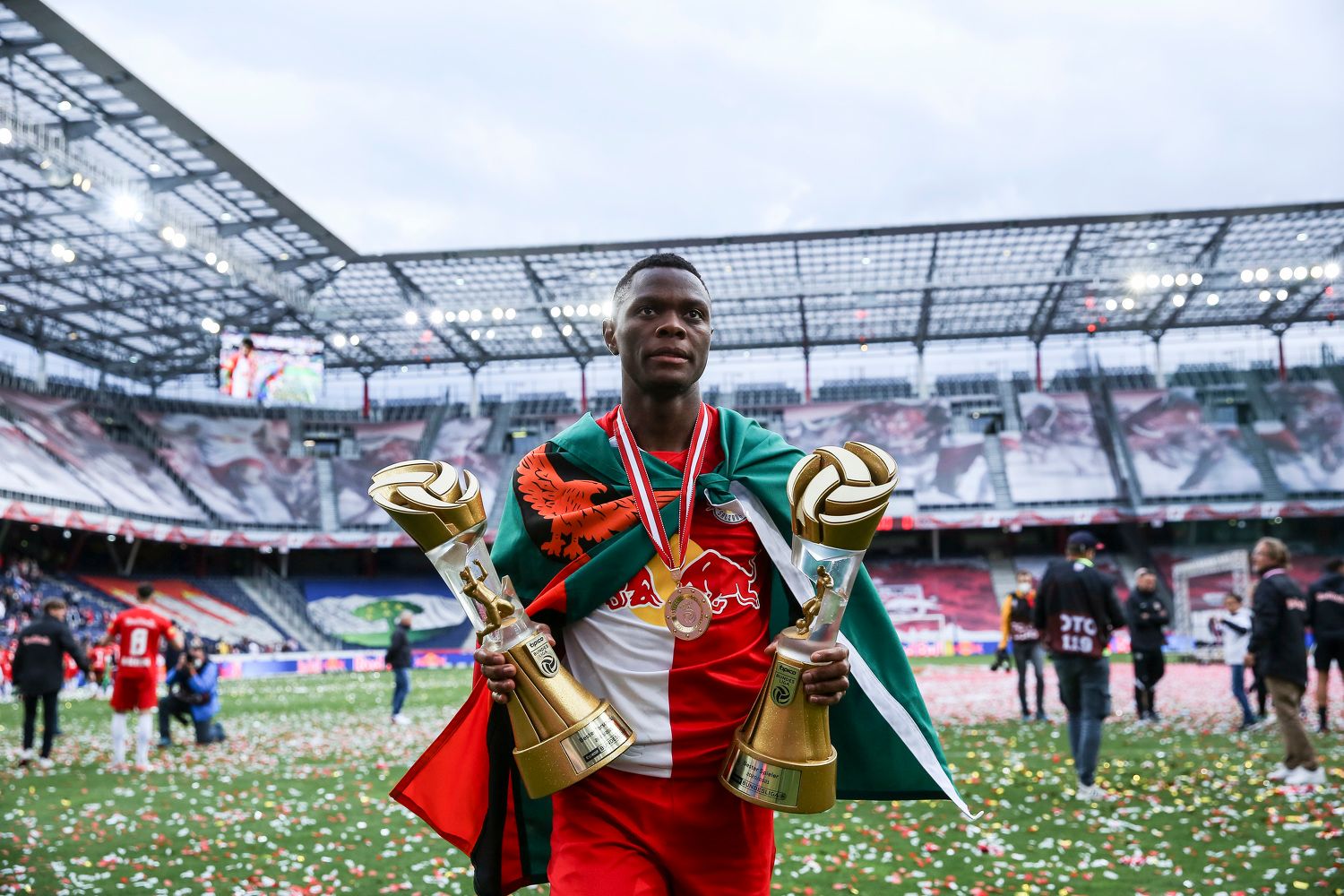 Patson Daka steht vor dem Abgang aus Salzburg. 