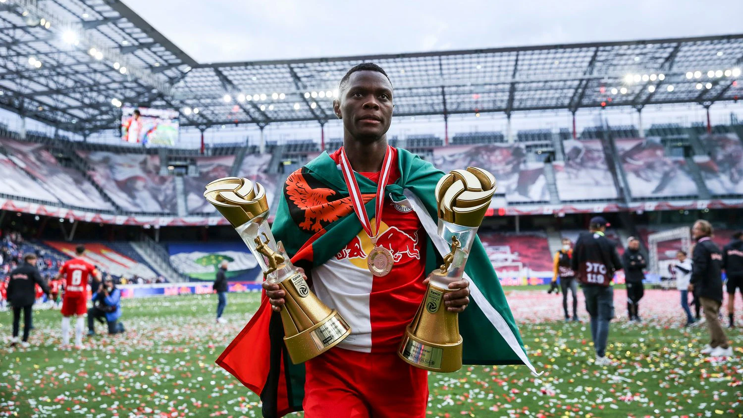 Patson Daka steht vor dem Abgang aus Salzburg. 