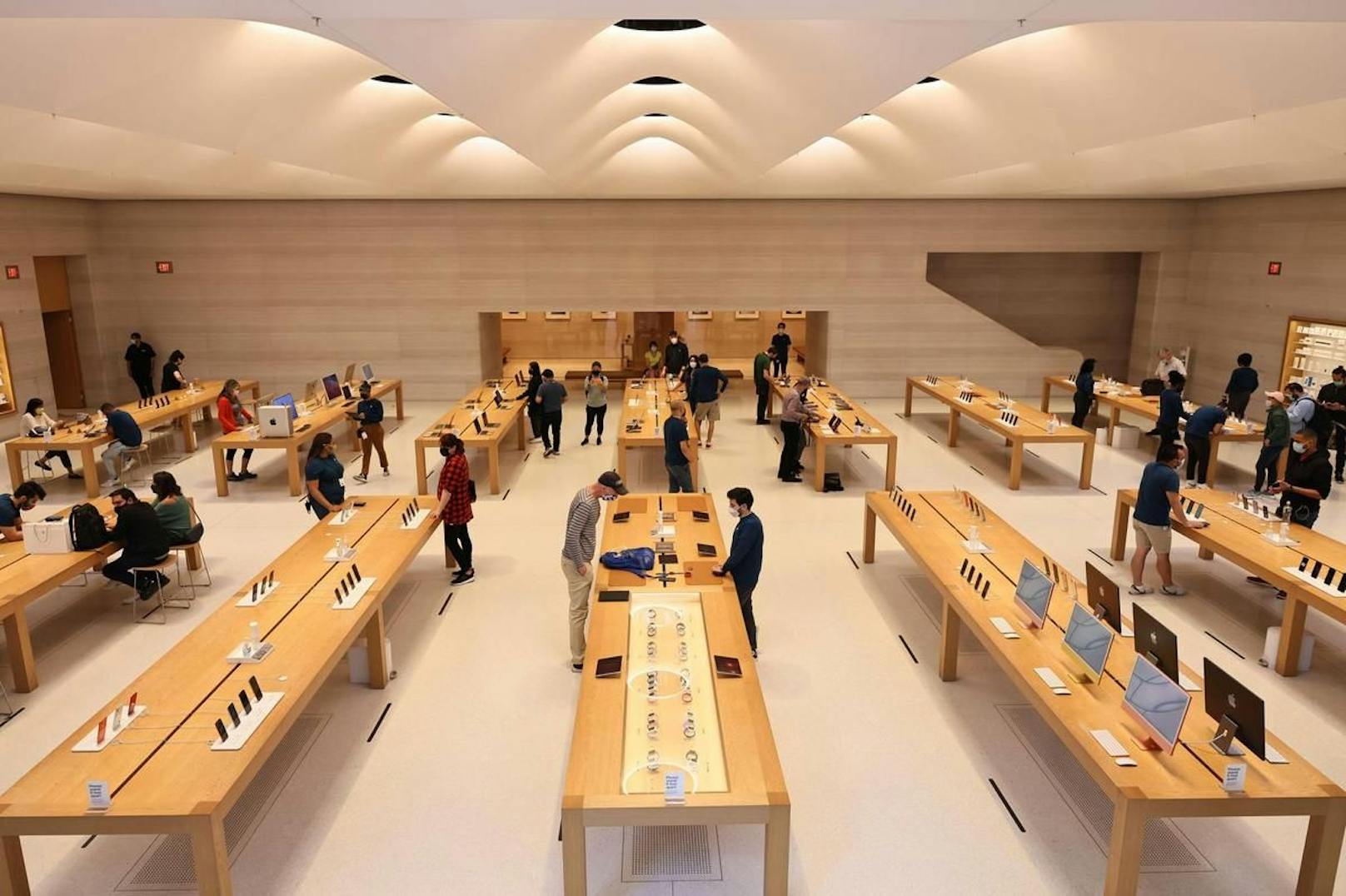 Der Vorfall ereignete sich 2016. Im Foto siehst du einen Apple Store in New York City.