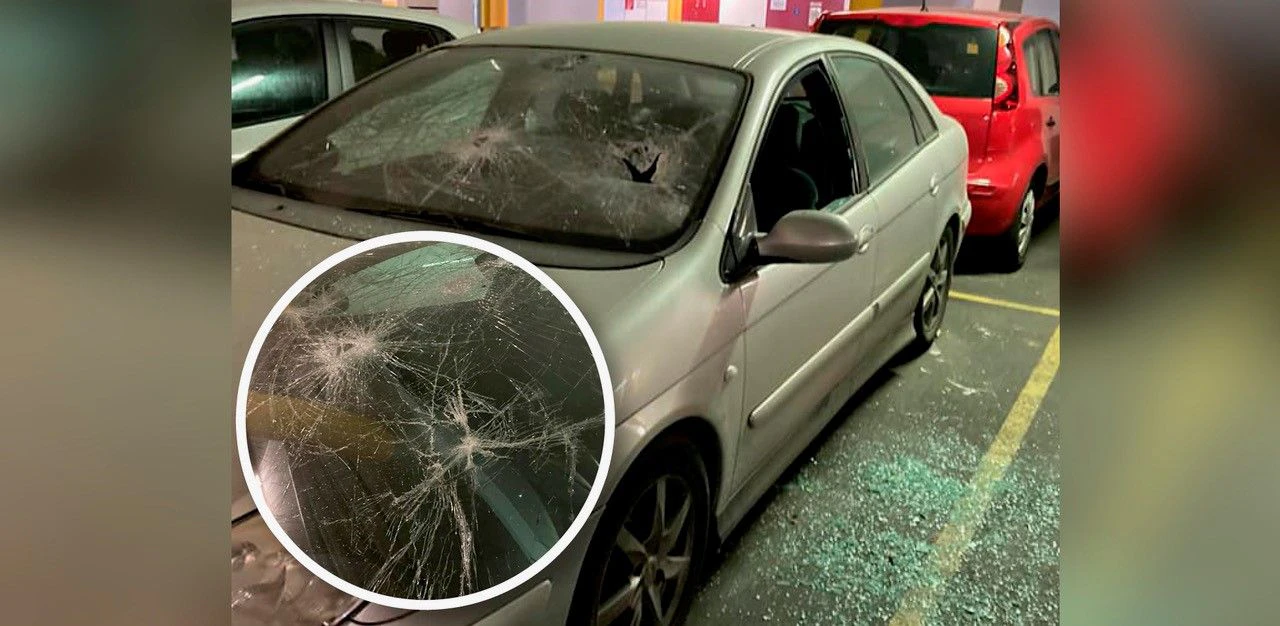 Unbekannte demolierten das Auto eines Linzers massiv.