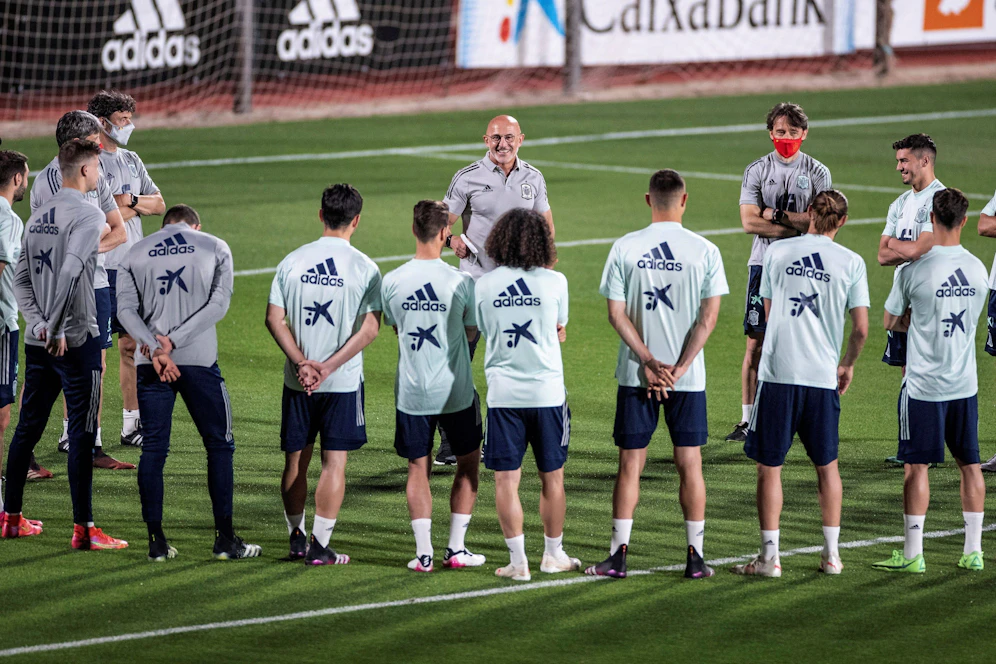 Die spanische U21-Elf läuft am Dienstag gegen Litauen auf.&nbsp;