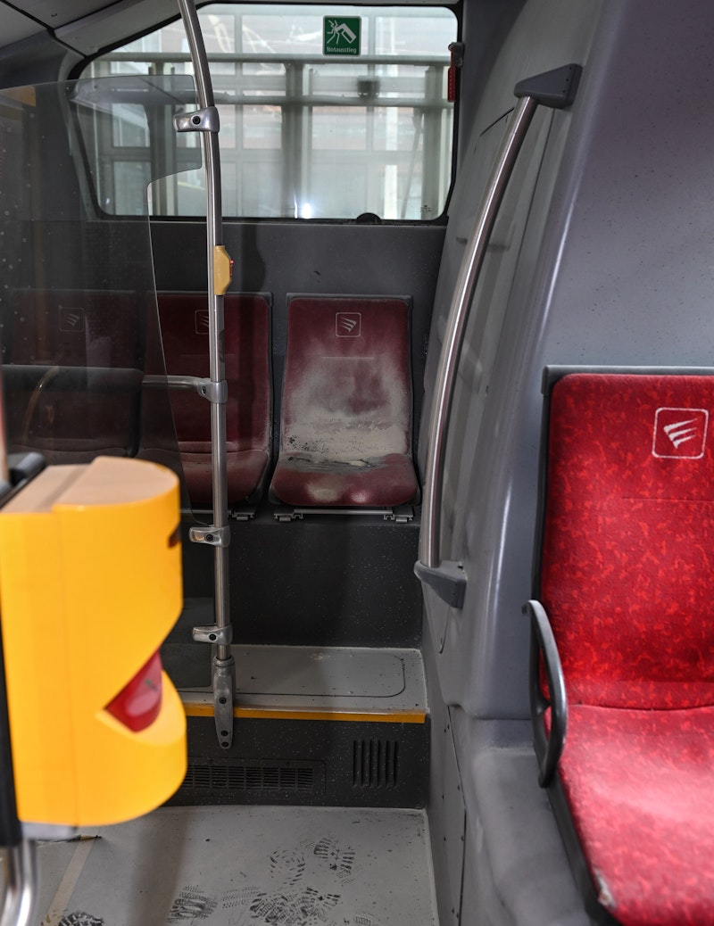 Brandstiftung in einem Bus in Innsbruck.