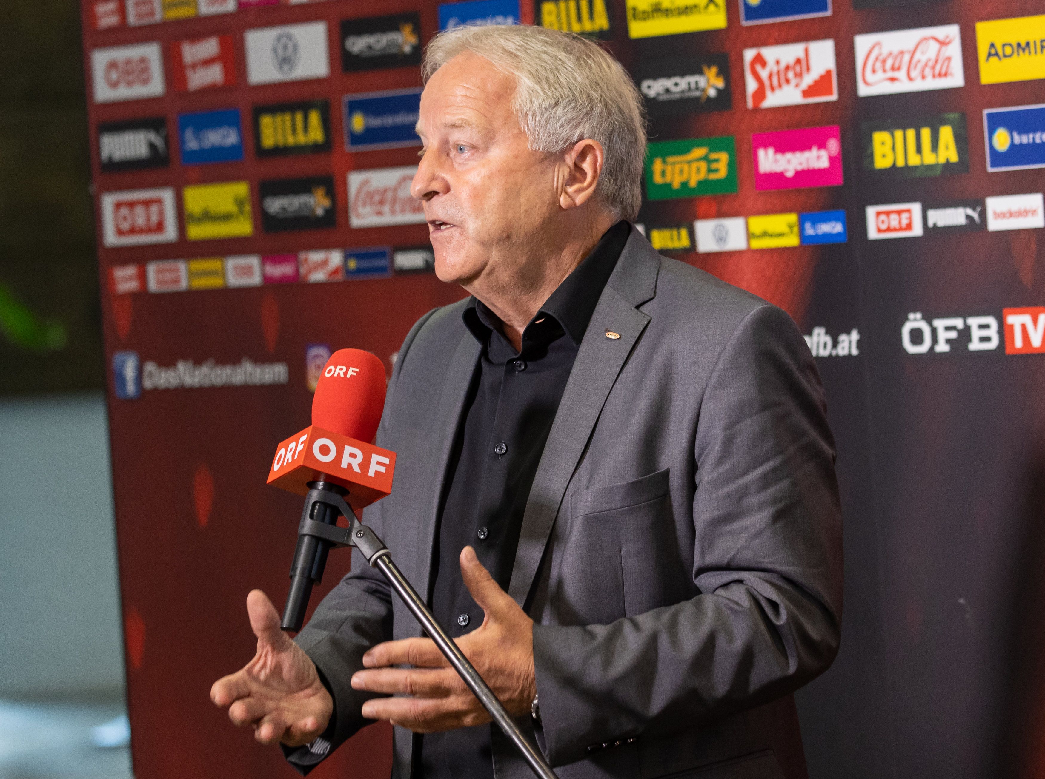 ÖFB-Präsident Leo Windtner. 