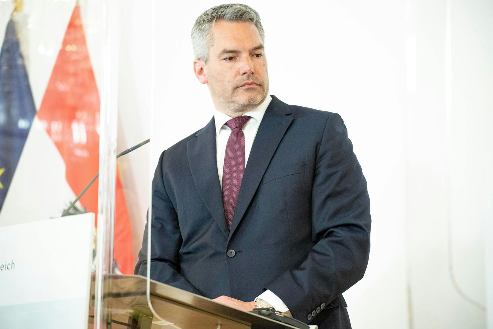 Innenminister Karl Nehammer (ÖVP), ...