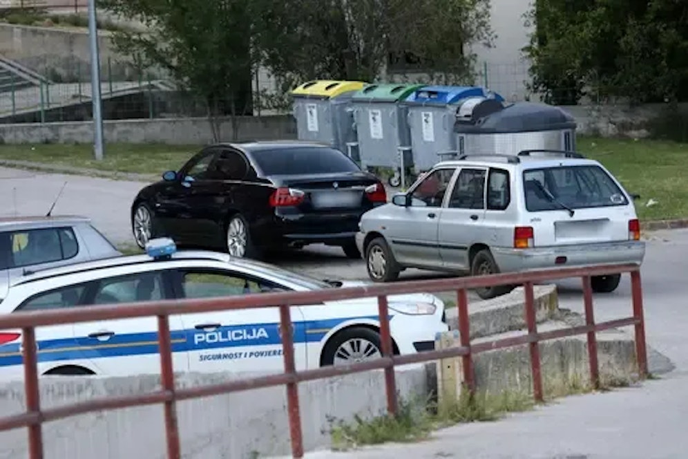 In diesem Auto kam es zur Tragödie in Kroatien.