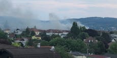 Reihenhaus in Wien-Penzing in Flammen