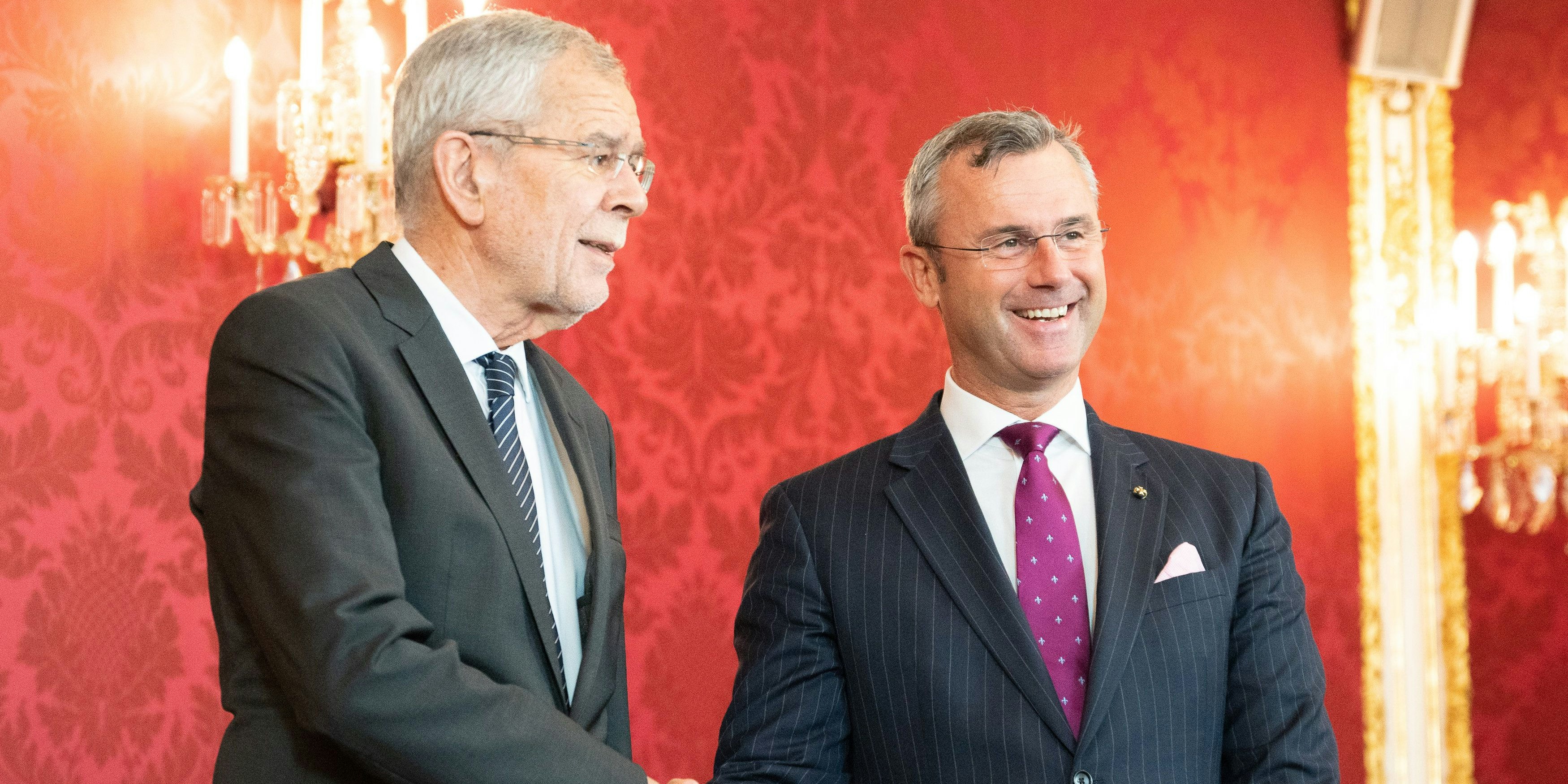 Norbert Hofer, Van der Bellen