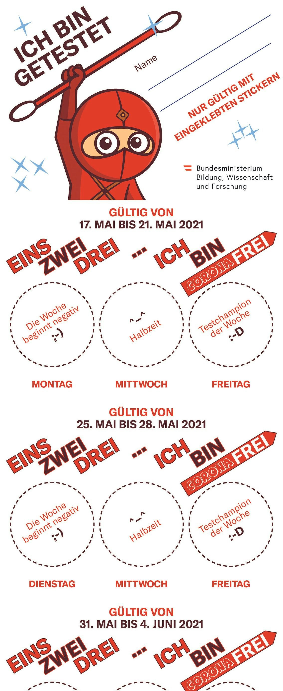 Wer seinen Ninja-Pass verliert, sollte in der Schule Ersatz bekommen. Das war bisher oft nicht der Fall.