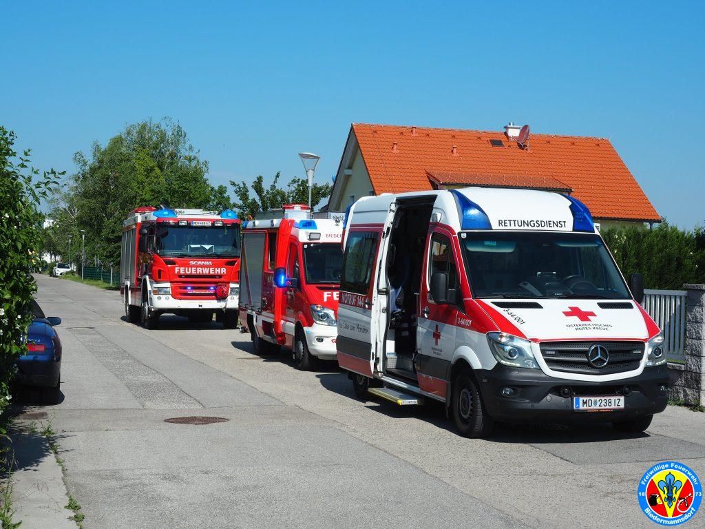 Der Mann wurde ins Spital gebracht.