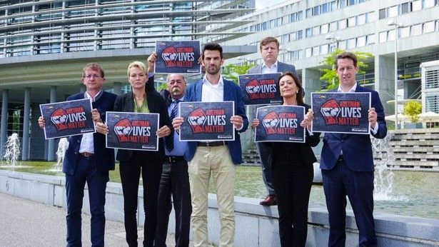 Die Freiheitlichen mit ihrem neuen Slogan.