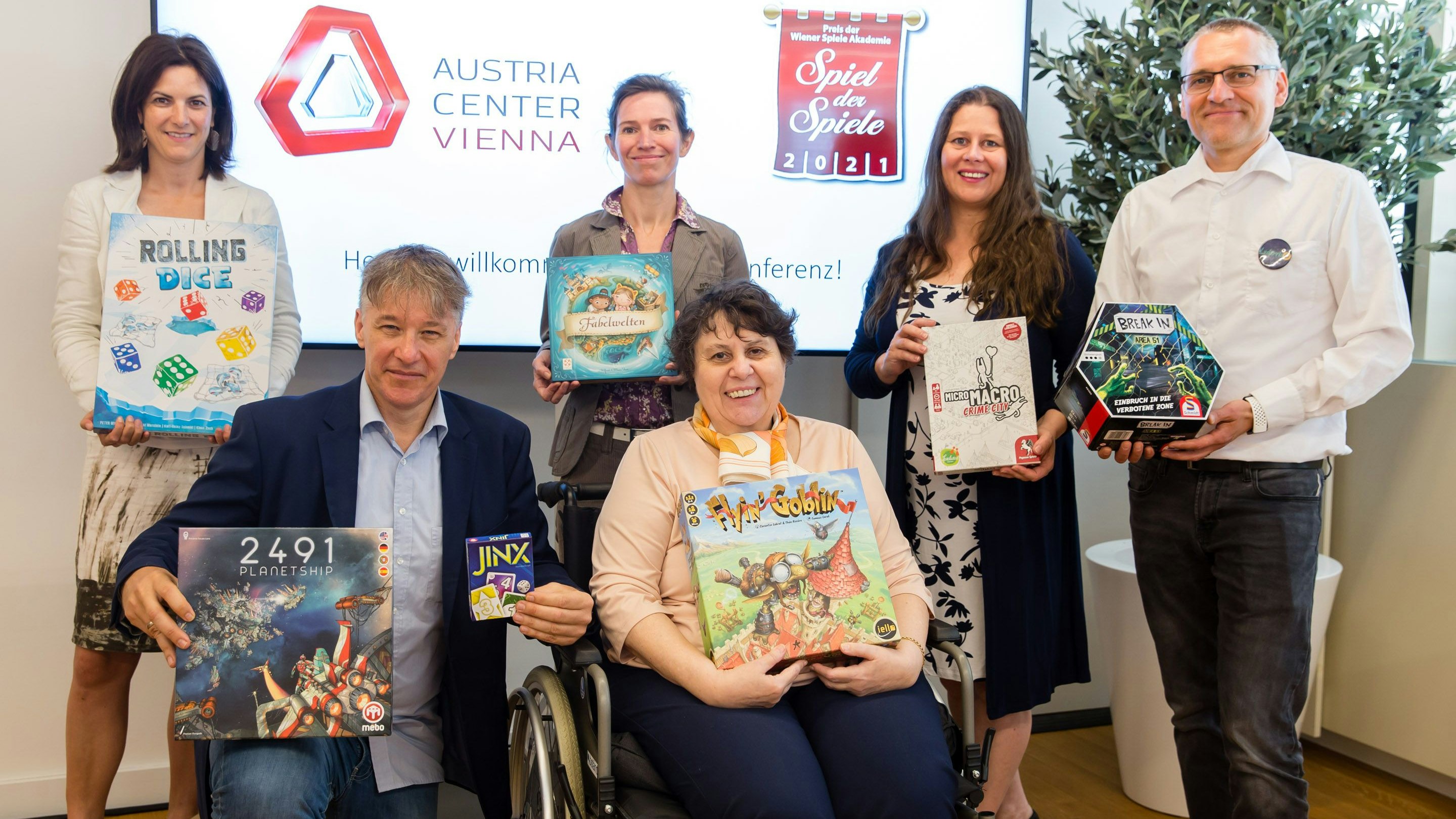 BILD zu OTS - Bekanntgabe sterreichischer Spielepreis im Austria Center Vienna