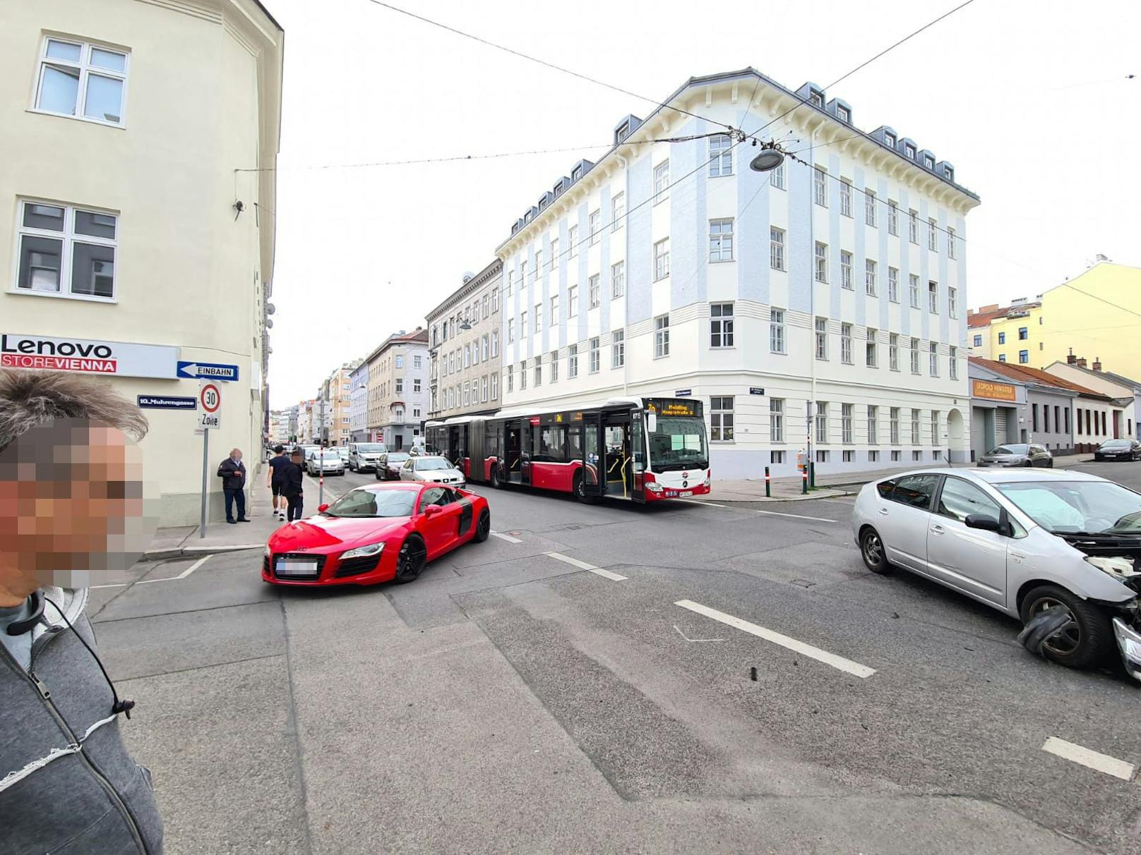 In Wien kam es am Donnerstag zu einem Unfall.
