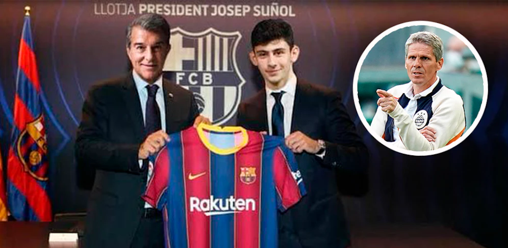 Yusuf Demir beim FC Barcelona. 