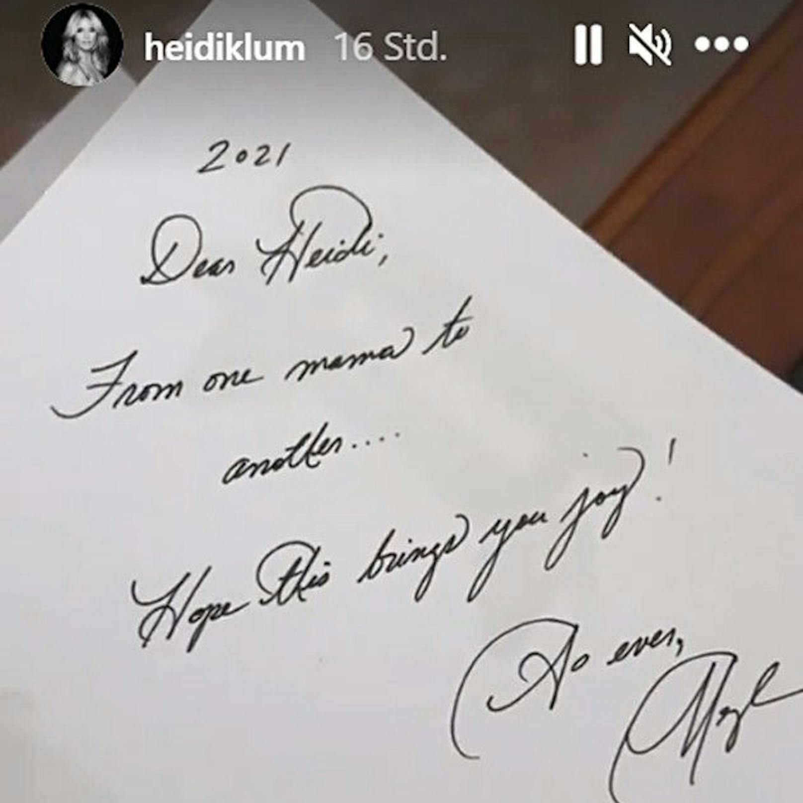 Herzogin Meghan schrieb Heidi Klum diese private Nachricht 