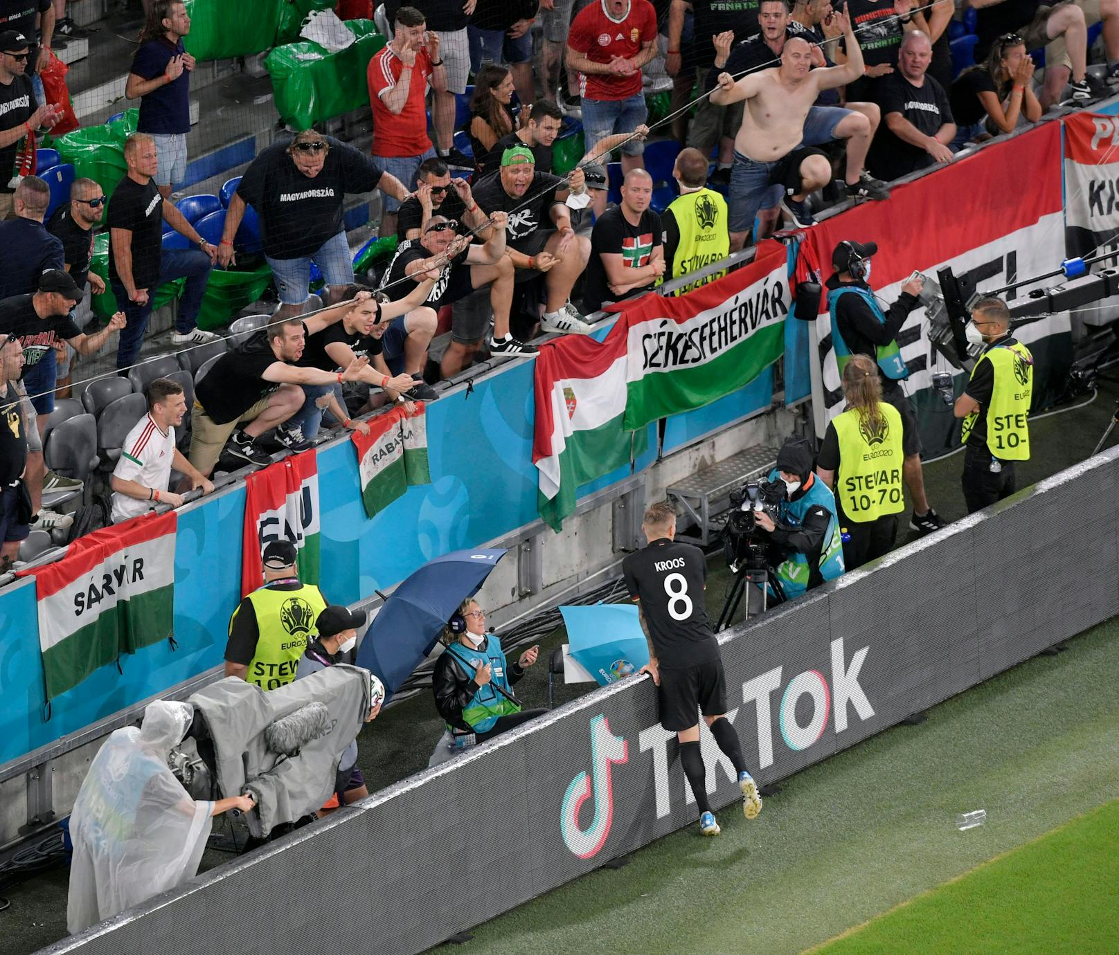 Ärger mit den Ungarn-Fans