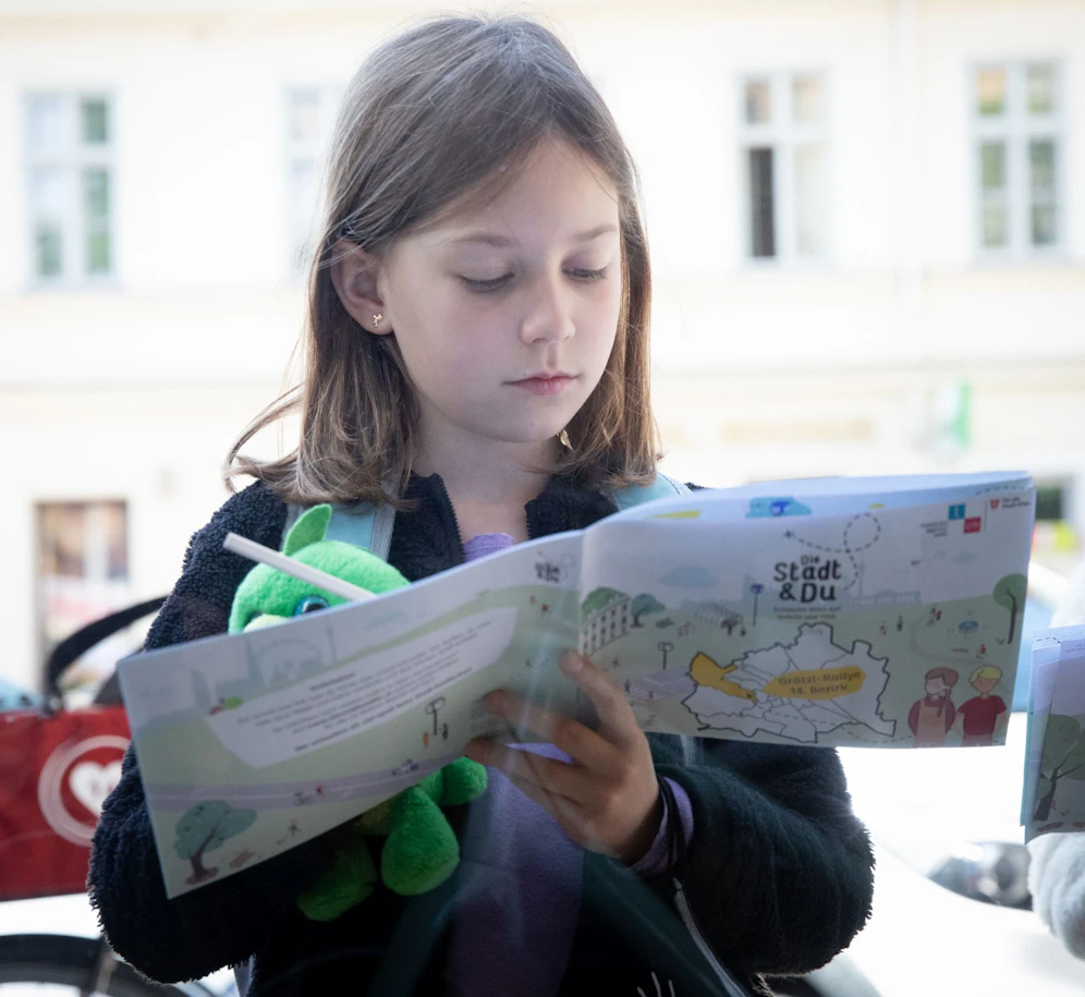 Wien kennenlernen, sich an der frischen Luft bewegen und Spaß haben: Mit den Grätzl-Rallyes der Mobilitätsagentur Wien ist das möglich.