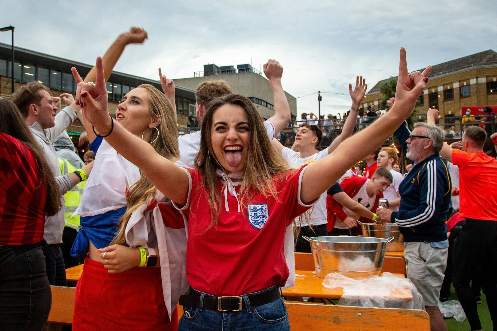 England gegen Italien – Fan-Wahnsinn beim EM-Finale