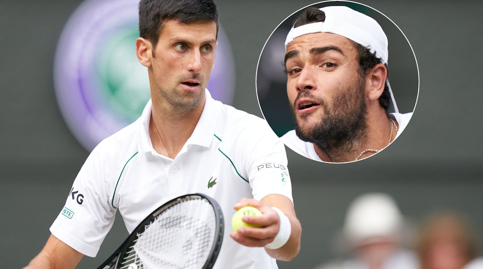 Novak Djokovic, Matteo Berrettini