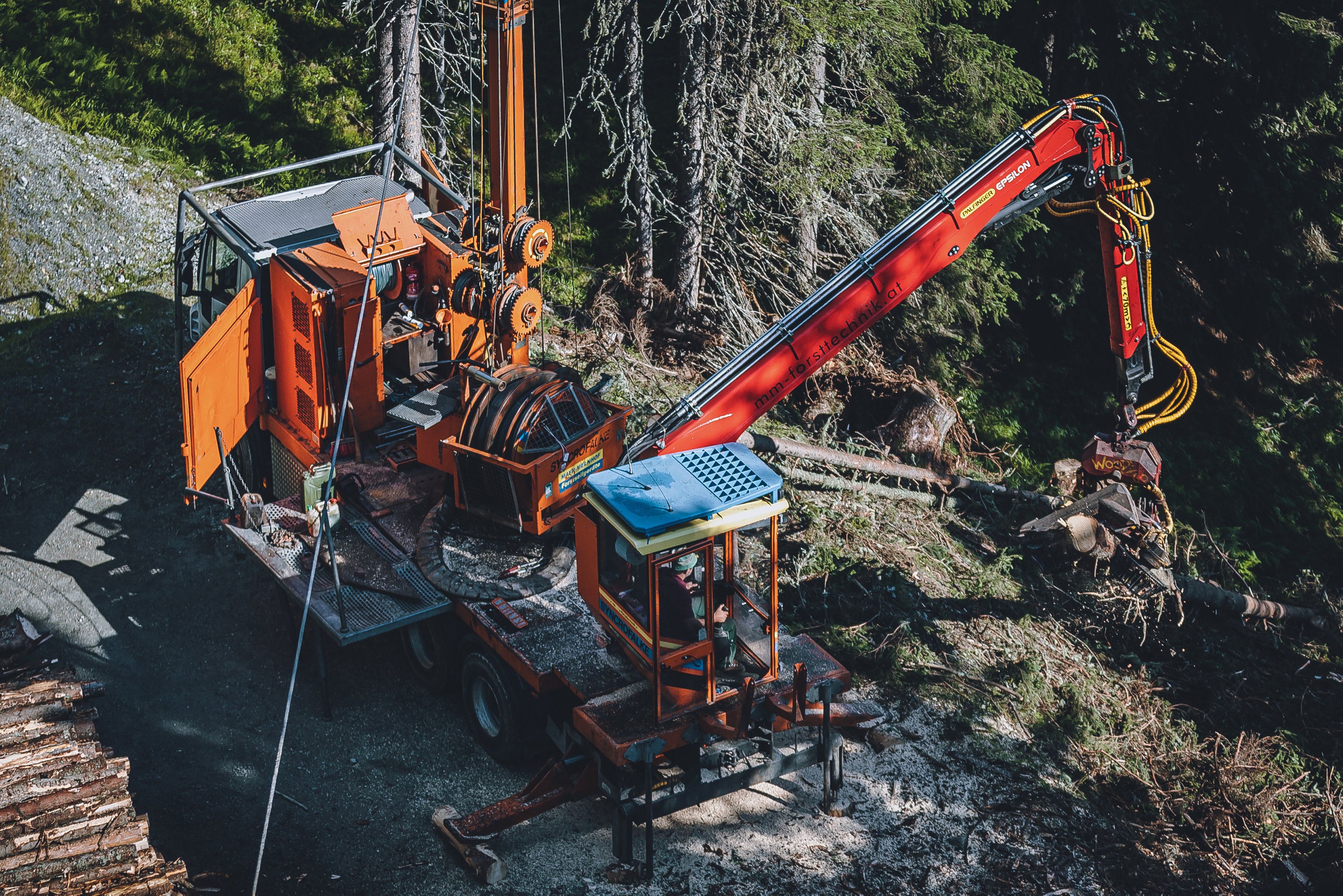 Der Seilkran wurde mittels Zucker schwer beschädigt. Symbolbild. 