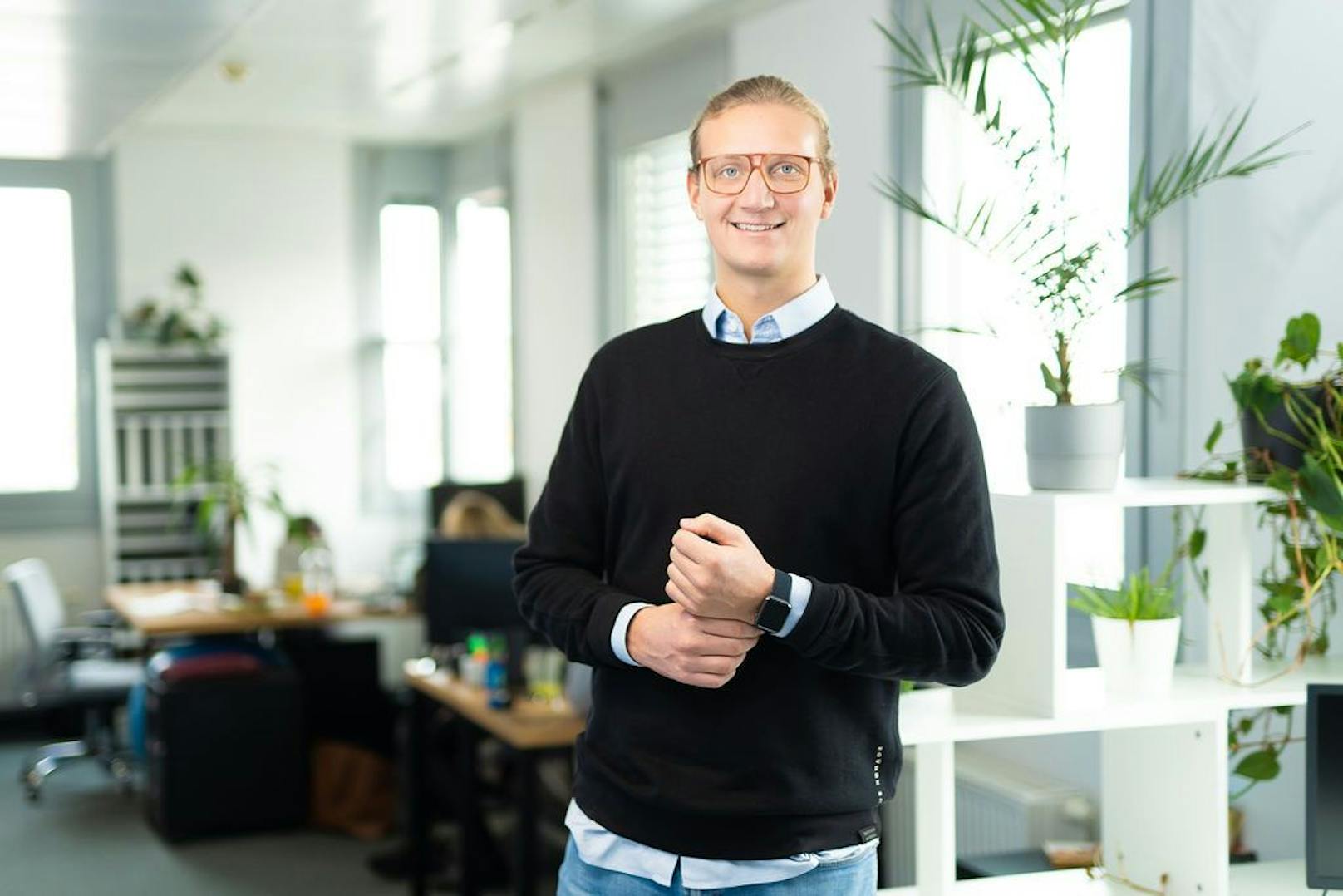 Felix Ohswald (26) ist Mitbegründer der milliardenschweren Plattform Gostudent.