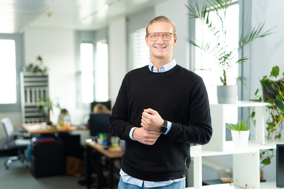 Felix Ohswald (26) ist Mitbegründer der milliardenschweren Plattform Gostudent.