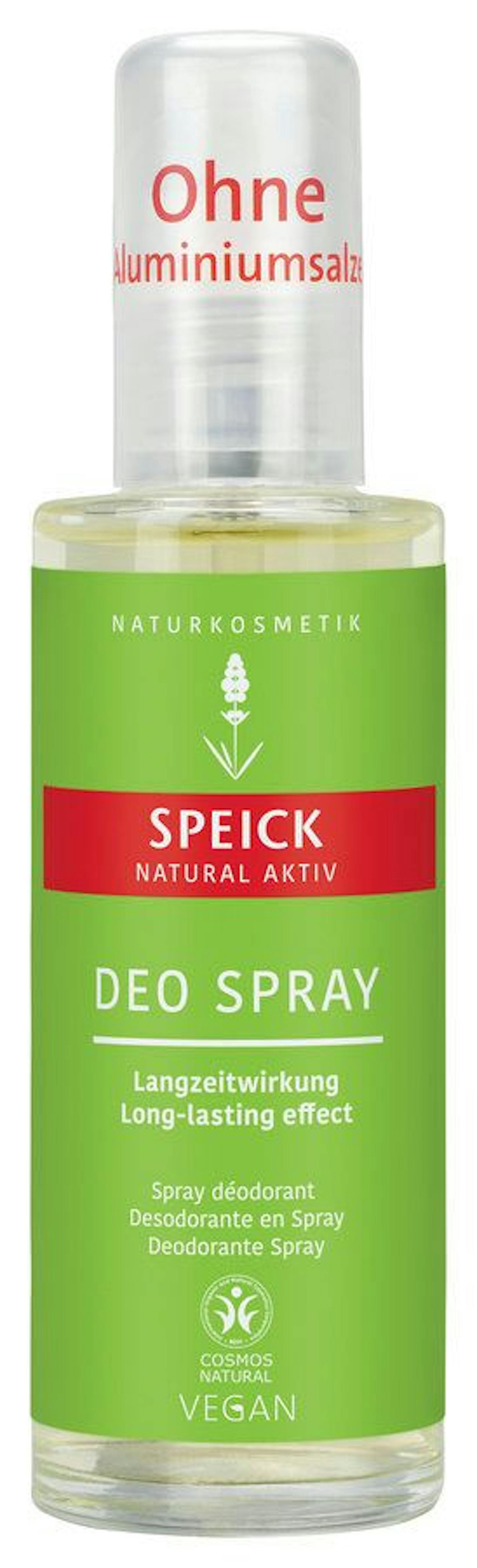Das Naturkosmetikum Speick Natural Aktiv Deo Spray wurde als "nicht zufriedenstellend" bewertet. Es erreichte nur 10 von 100 Punkten.