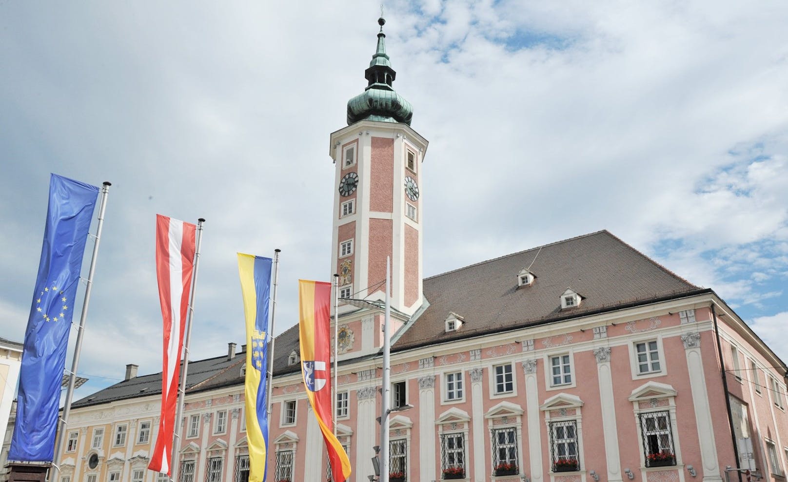 Das Rathaus in St. Pölten