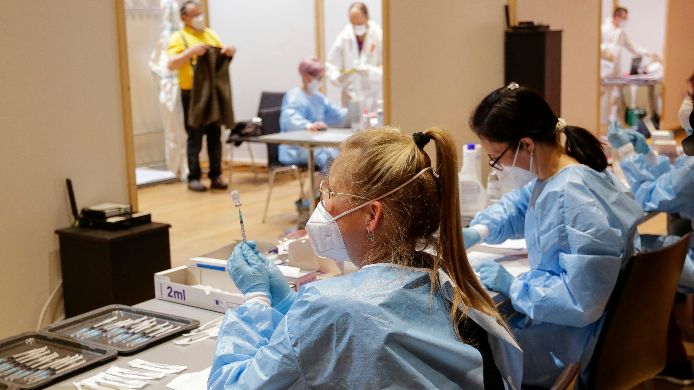 Corona-Impfung in Österreich.