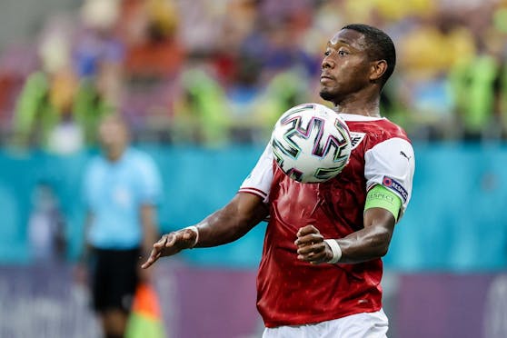 David Alaba gastiert mit Real in Klagenfurt.