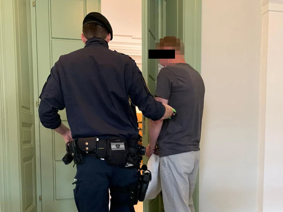 Fortgesetzte Gewalt: Der Angeklagte am Gericht St. Pölten
