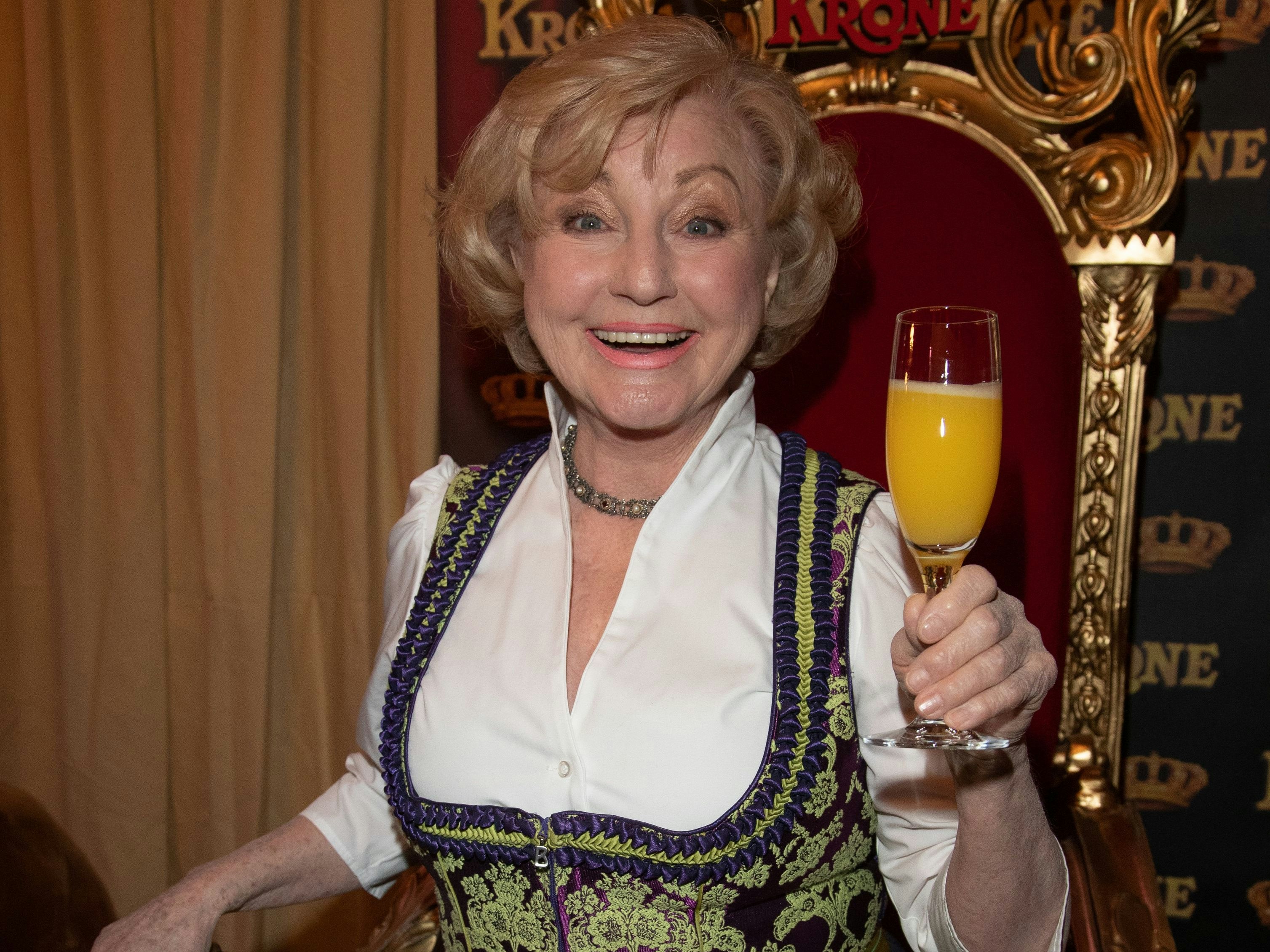 Volksmusik-Ikone <strong>Margot Hellwig</strong> bei der Premiere des Circus Krone im Feber 2020 in München.