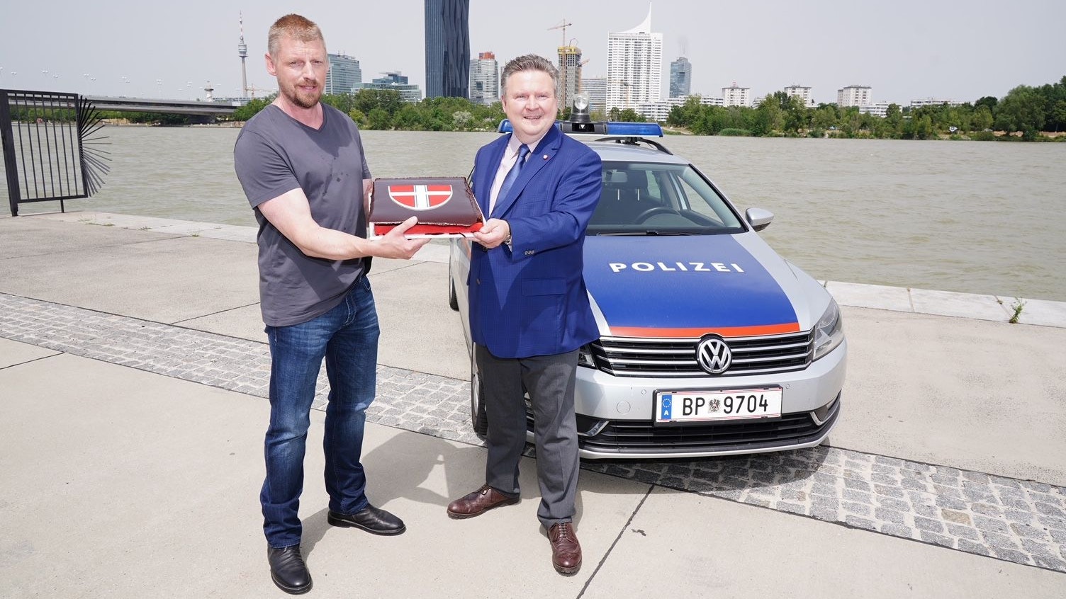 Martin Gruber mit Michael Ludwig