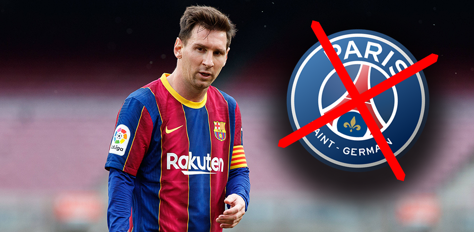 Paris St.-Germain wirft im Poker um Lionel Messi das Handtuch. 