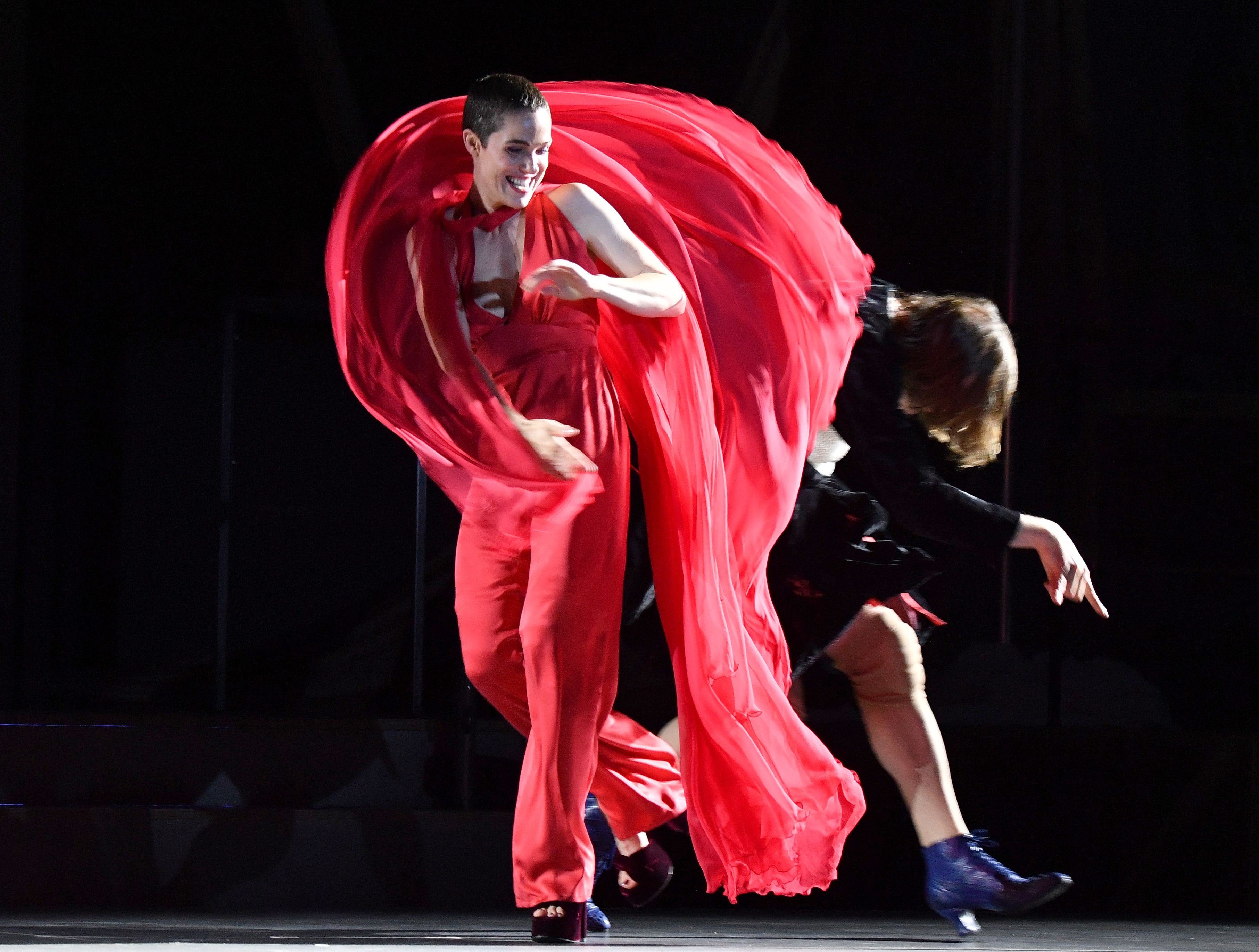 Verena Altenberger bei einem Fototermin der Salzburger Festspiele 2021