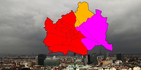 Wetter-Warnstufe Violett in Wien