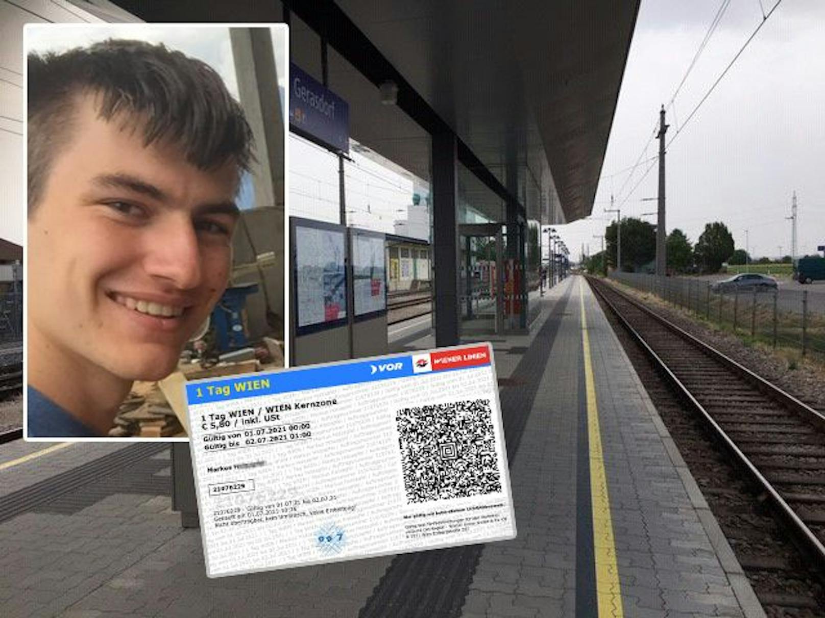 Der 20-jährige Wiener bekam eine Strafe, obwohl er sich einen Fahrschein gekauft hat.