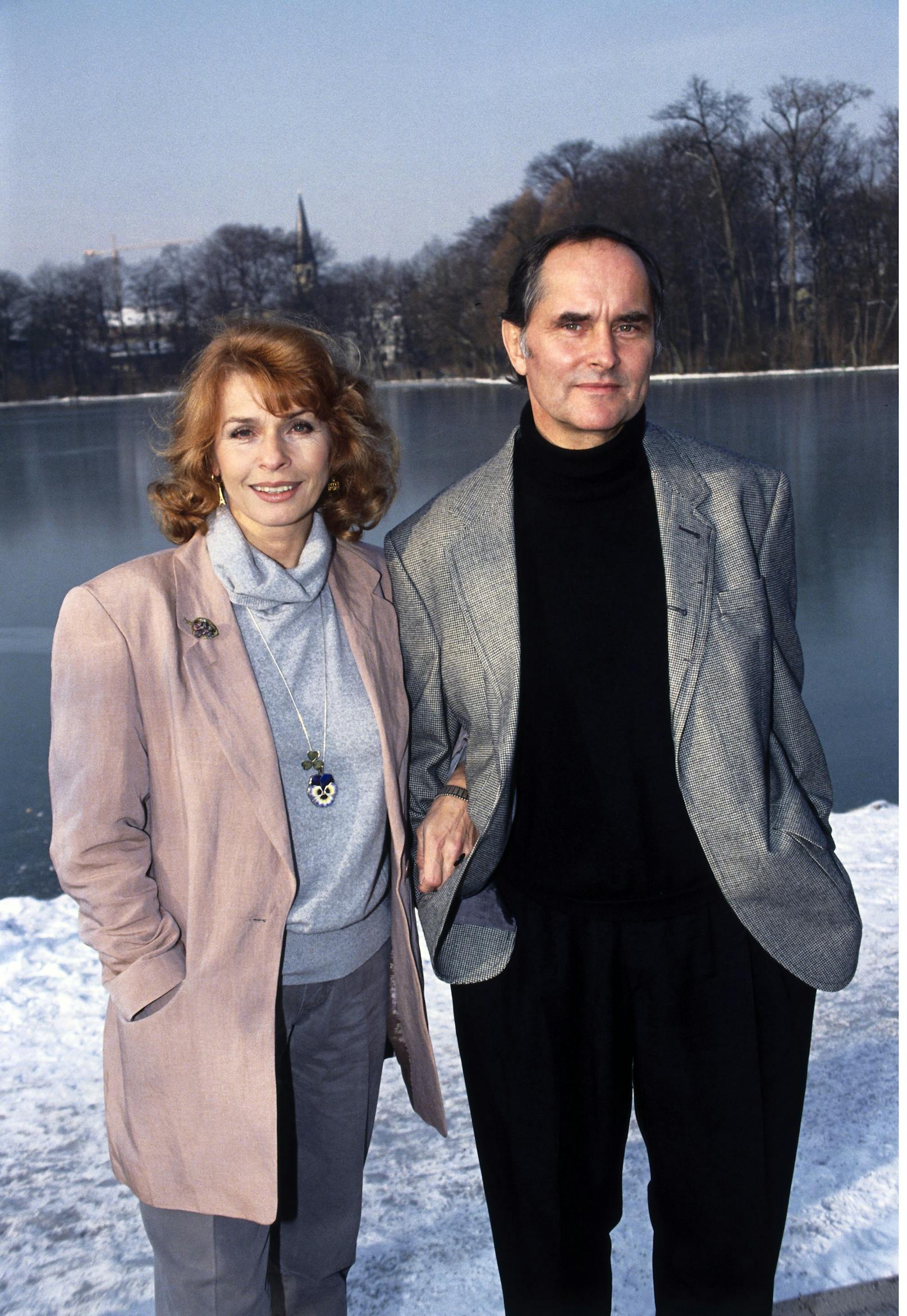 Senta Berger 13.5.1941 mit ihrem Mann Michael Verhoeven