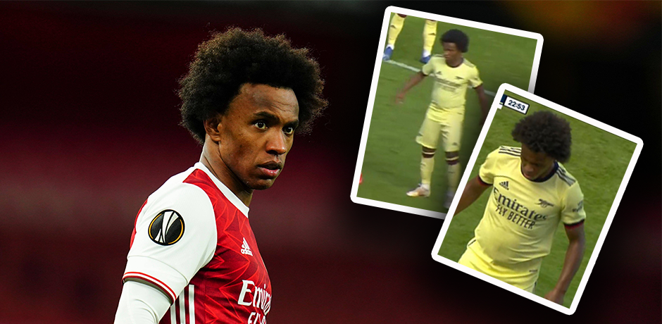 Arsenal-Star Willian hat es sich im Sommer gut gehen lassen. 
