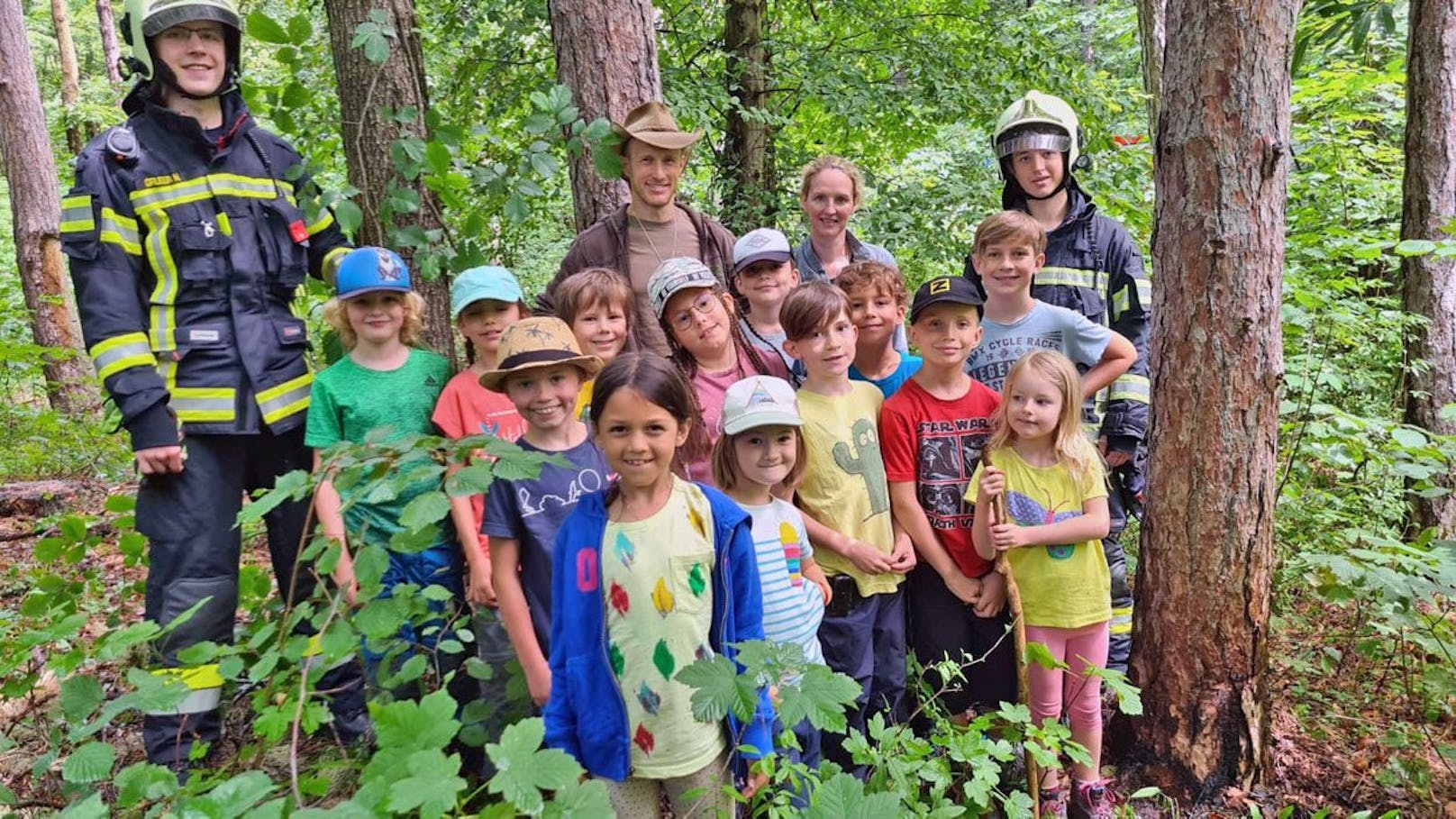 Diese jungen Burschen und Mädels verhinderten den Waldbrand