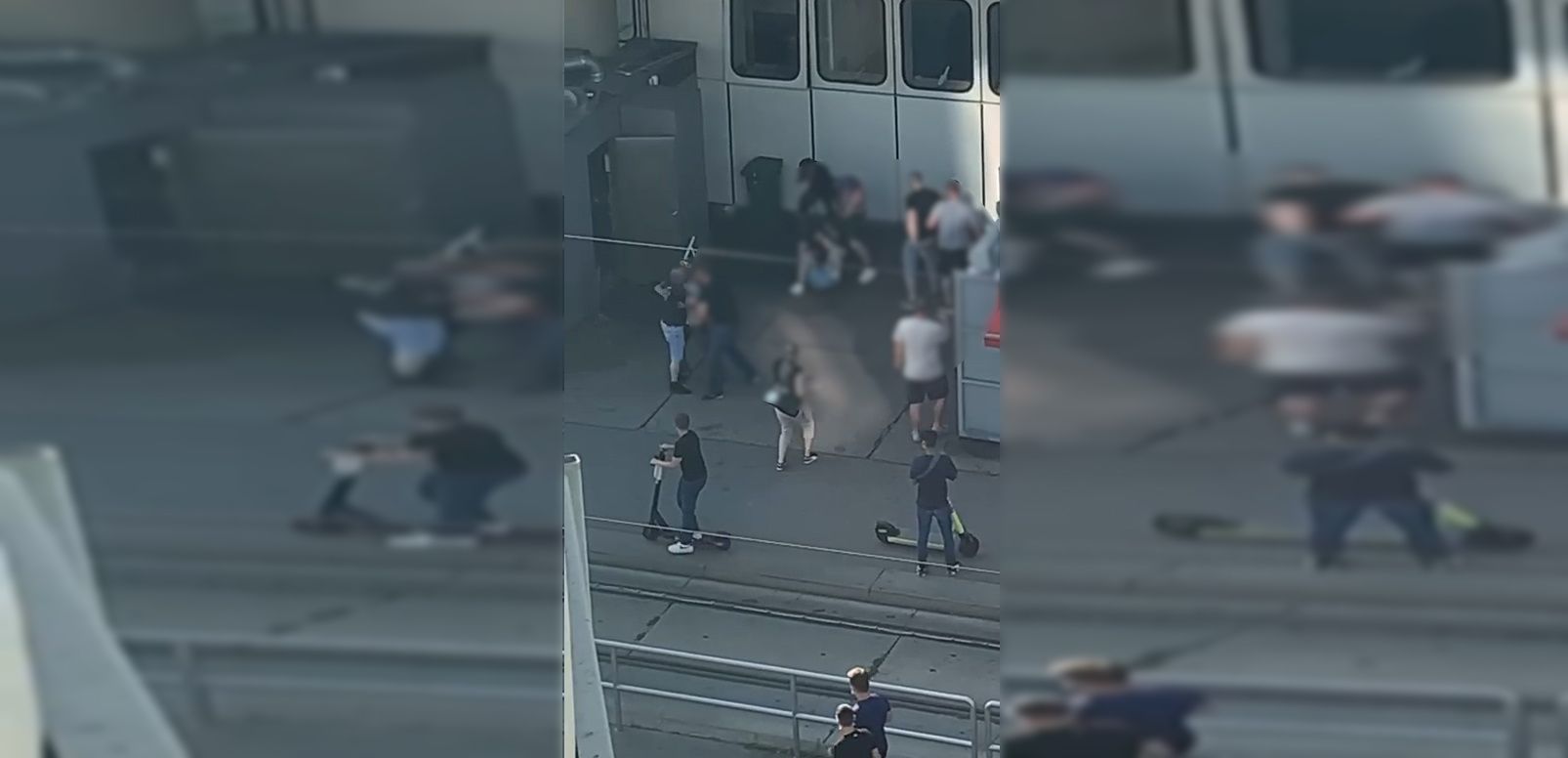 Völlige Eskalation beim Kagraner Imbissstand