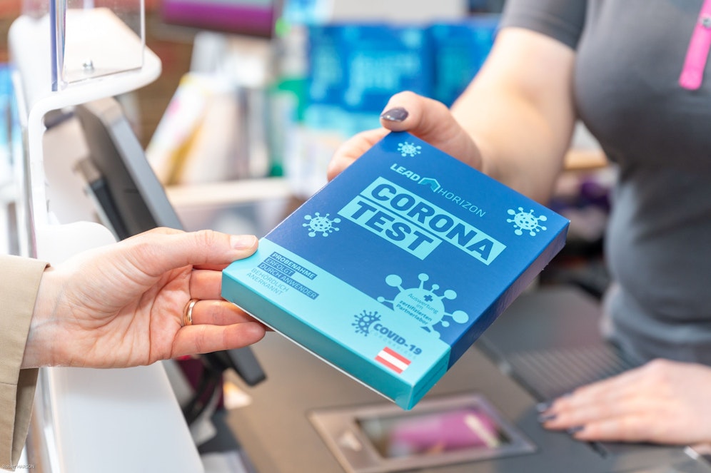 Den Gurgeltest gibt es in den BIPA-Filialen dreier oberösterreichischer Bezirke. 